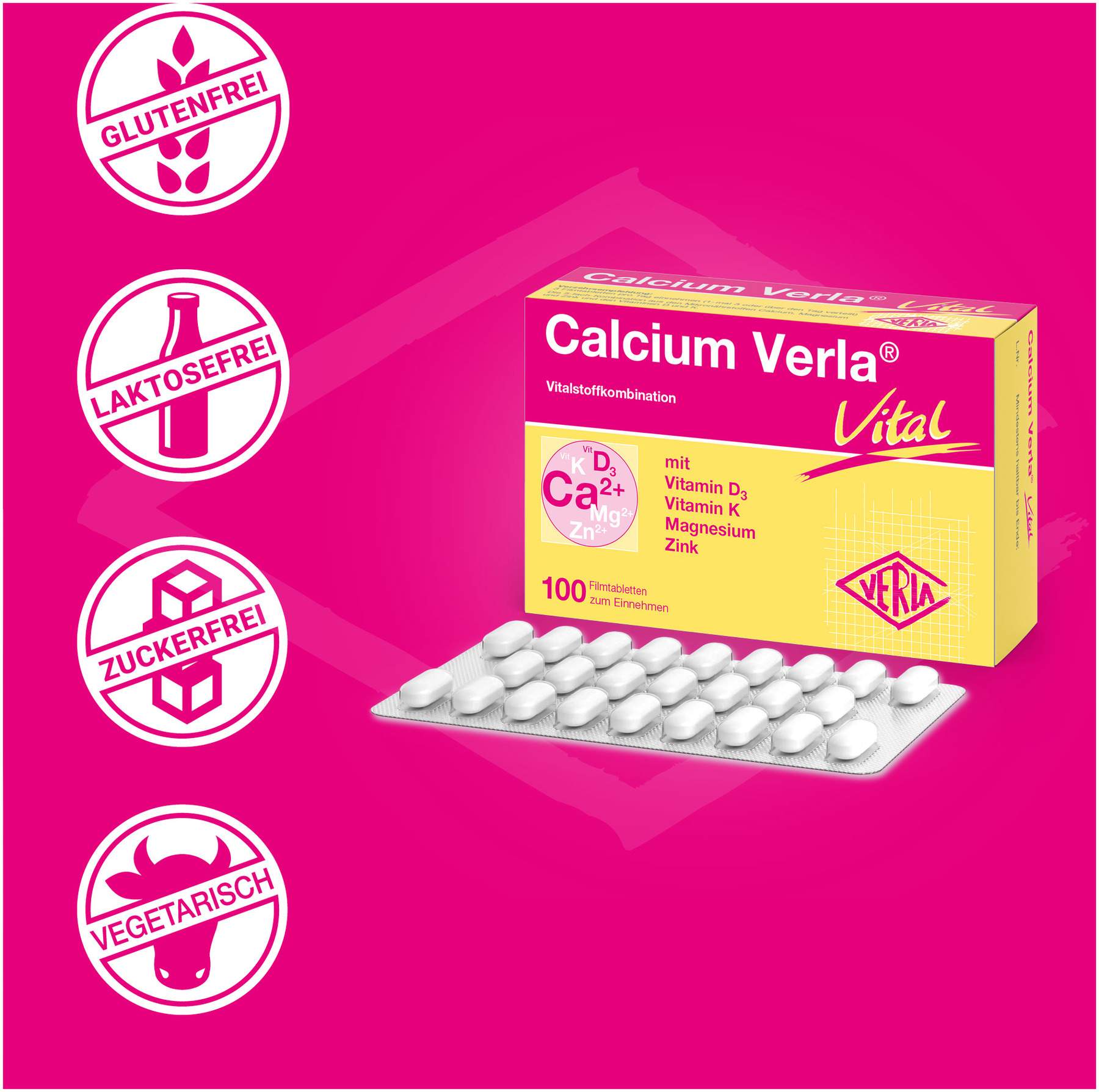 Calcium Verla Vital 100 Filmtabletten