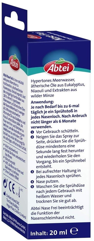 Abtei Nase Frei 20 ml Spray