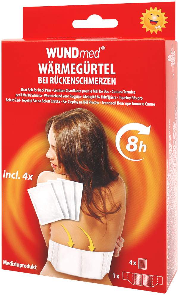 Wärmegürtel inkl. 4 Wärmekissen