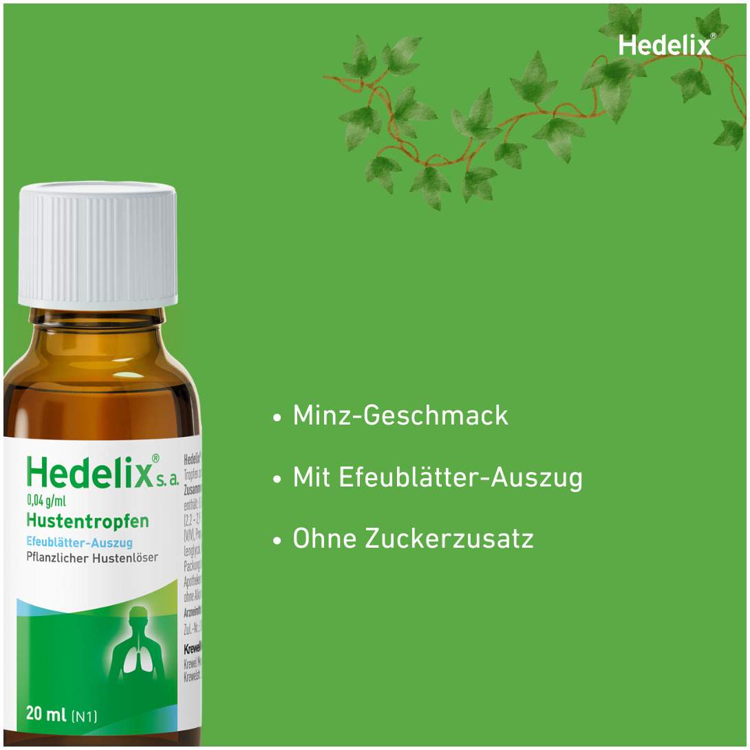 Hedelix s.a. Hustentropfen 50 ml