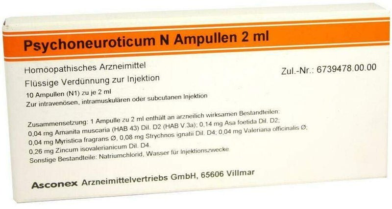 Psychoneuroticum N 10 X 2 ml Ampullen
