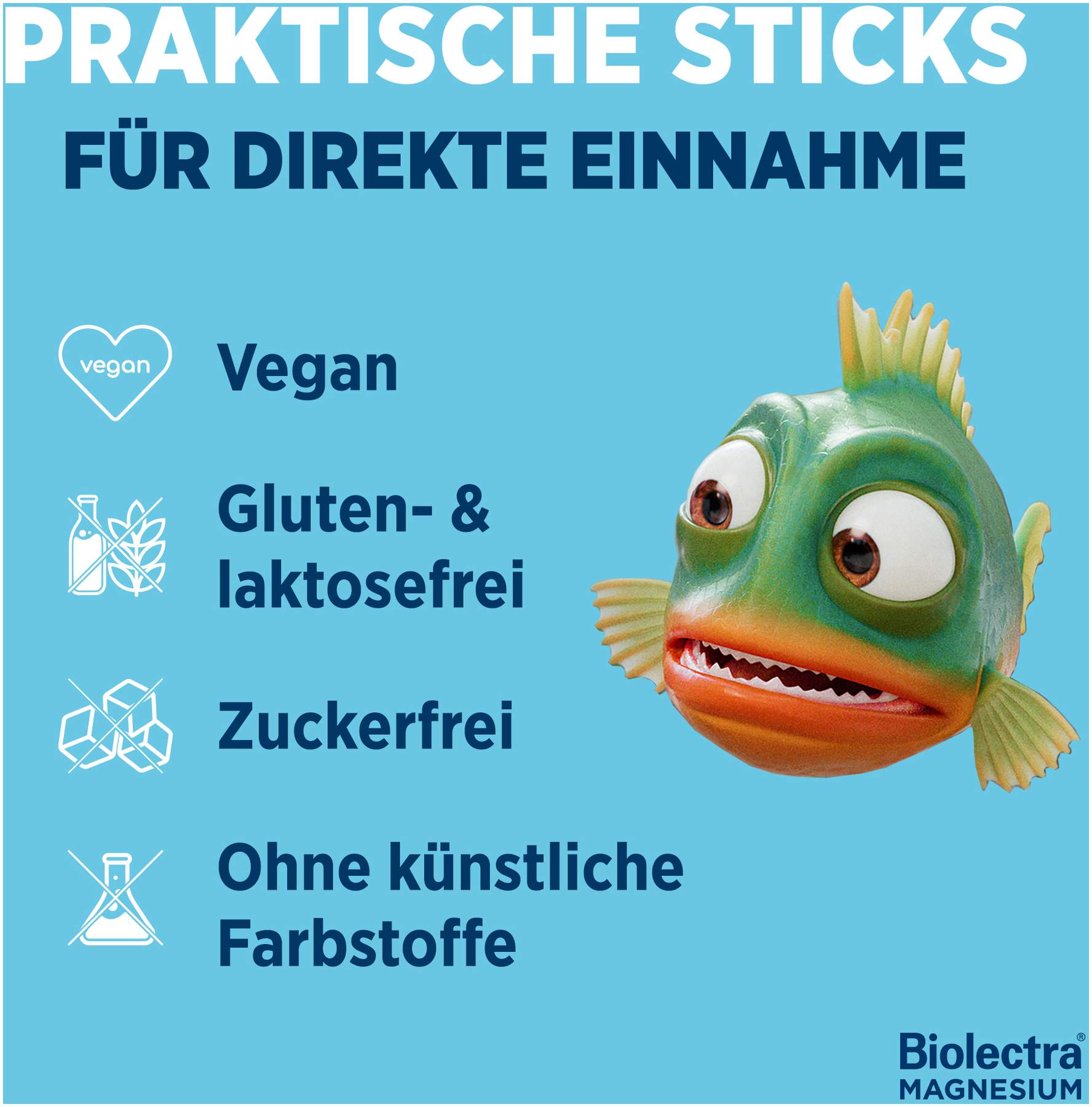 Biolectra Magnesium 400 mg ultra Direct Orangengeschmack 100 Pellets