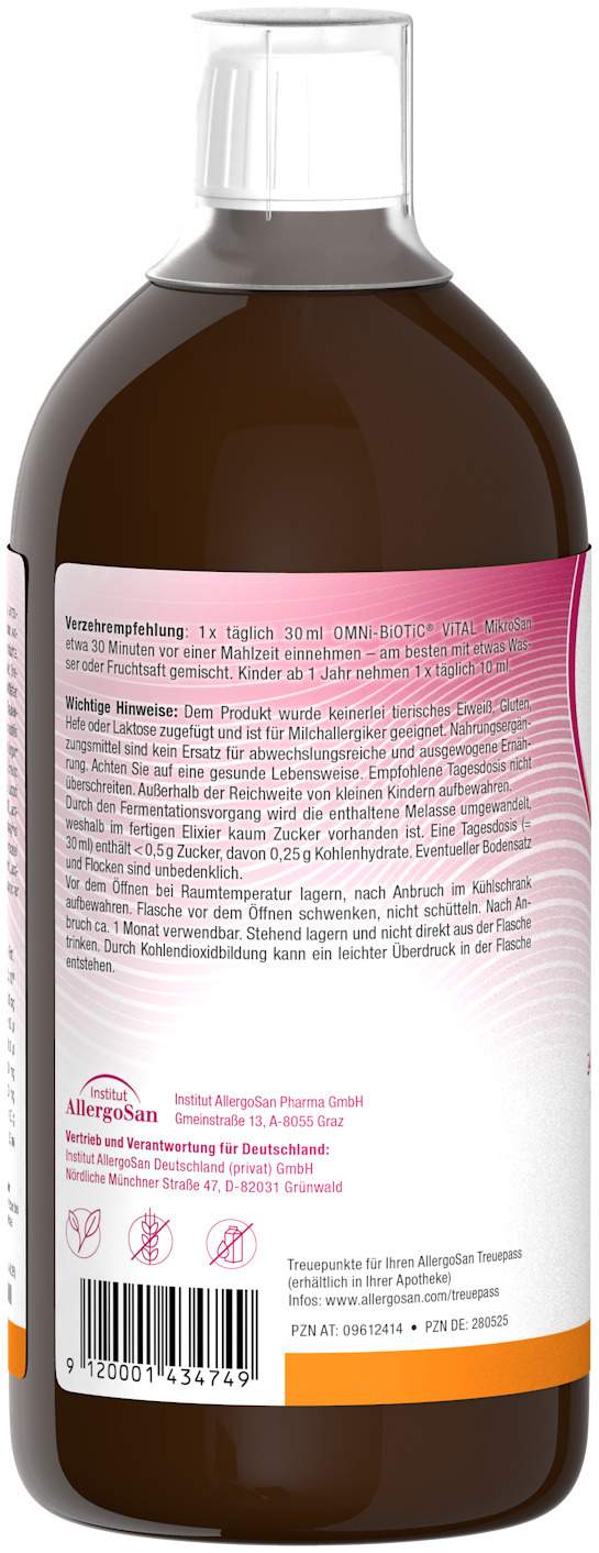 Omni Biotic Vital MikroSan 1000 ml Flüssigkeit