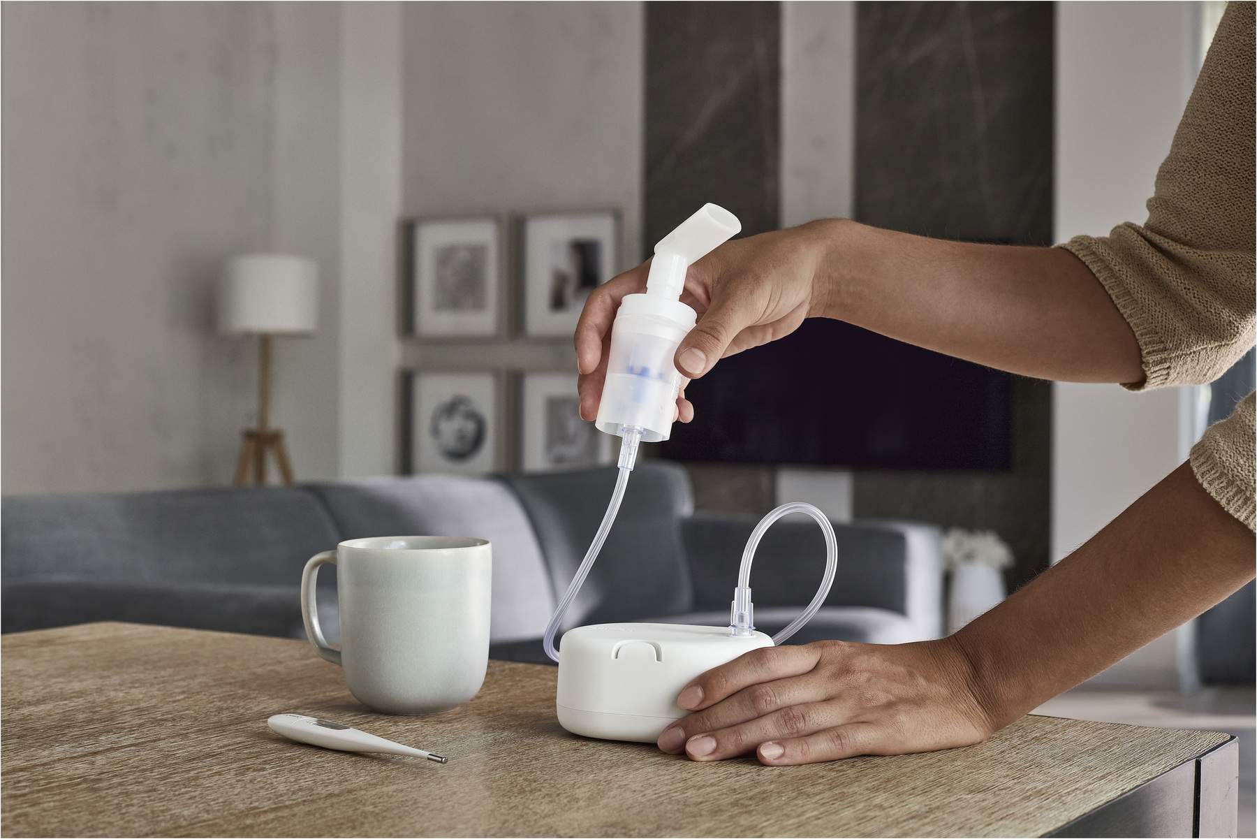 Omron Ne-C810 Kompressor-Inhalationsgerät 1 Stück