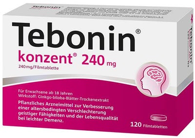 Tebonin konzent 240 mg 120 Filmtabletten