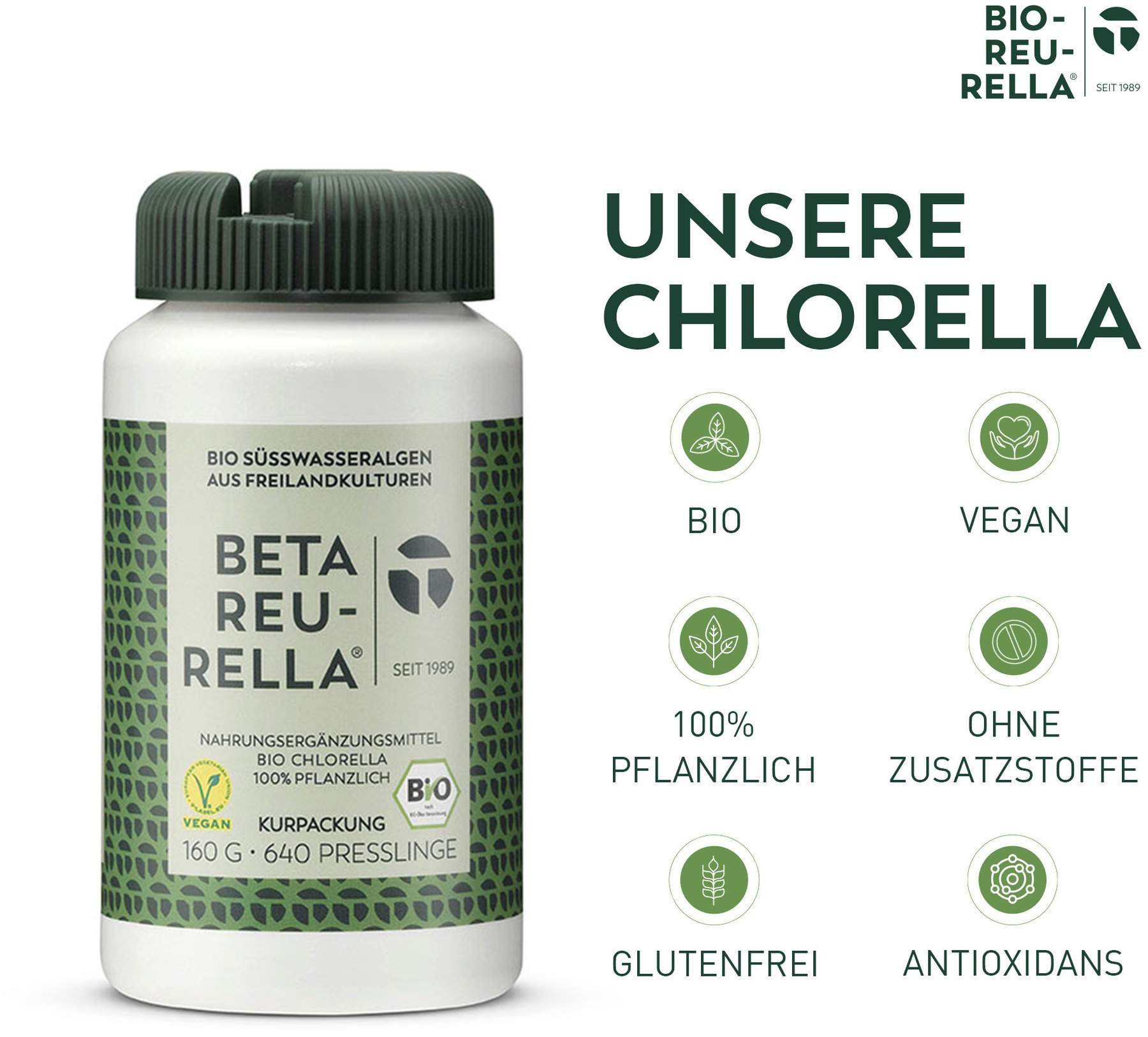 Beta Reu Rella Süßwasseralgen 640 Tabletten