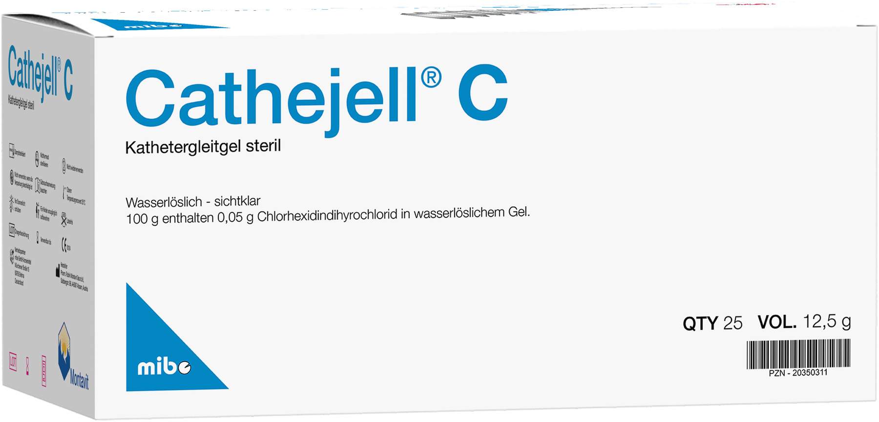 Cathejell C steriles Gleitgel ZHS 25 x 12,5 g