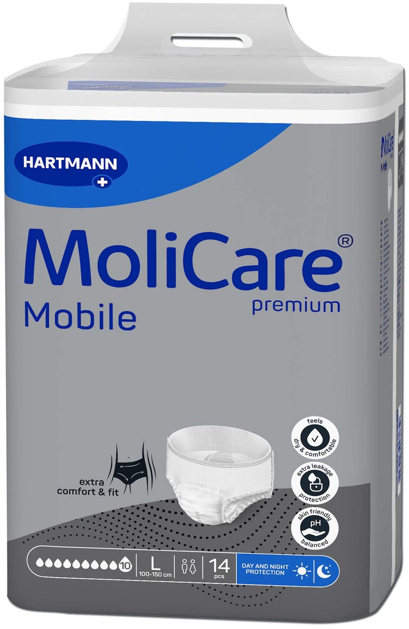 Molicare Premium Mobile 10 Tropfen L 14 Stück
