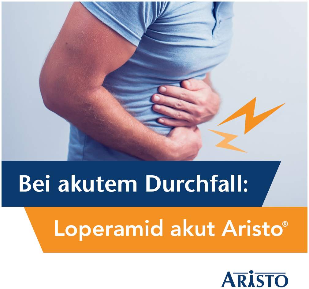 Loperamid Akut Aristo 2 mg 10 Tabletten