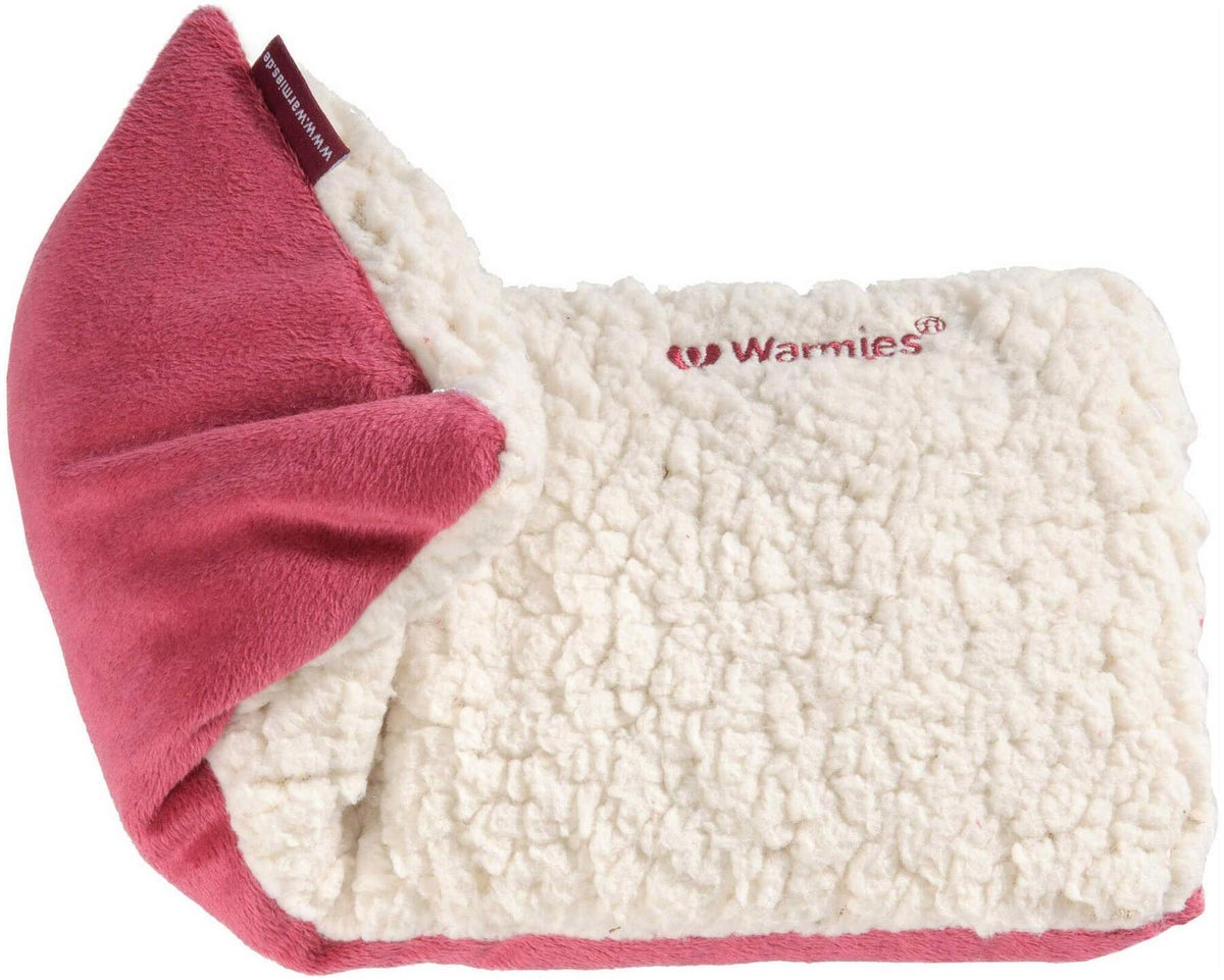 Warmies Hot Pak Sherpa Beige-Rot 1 Stück