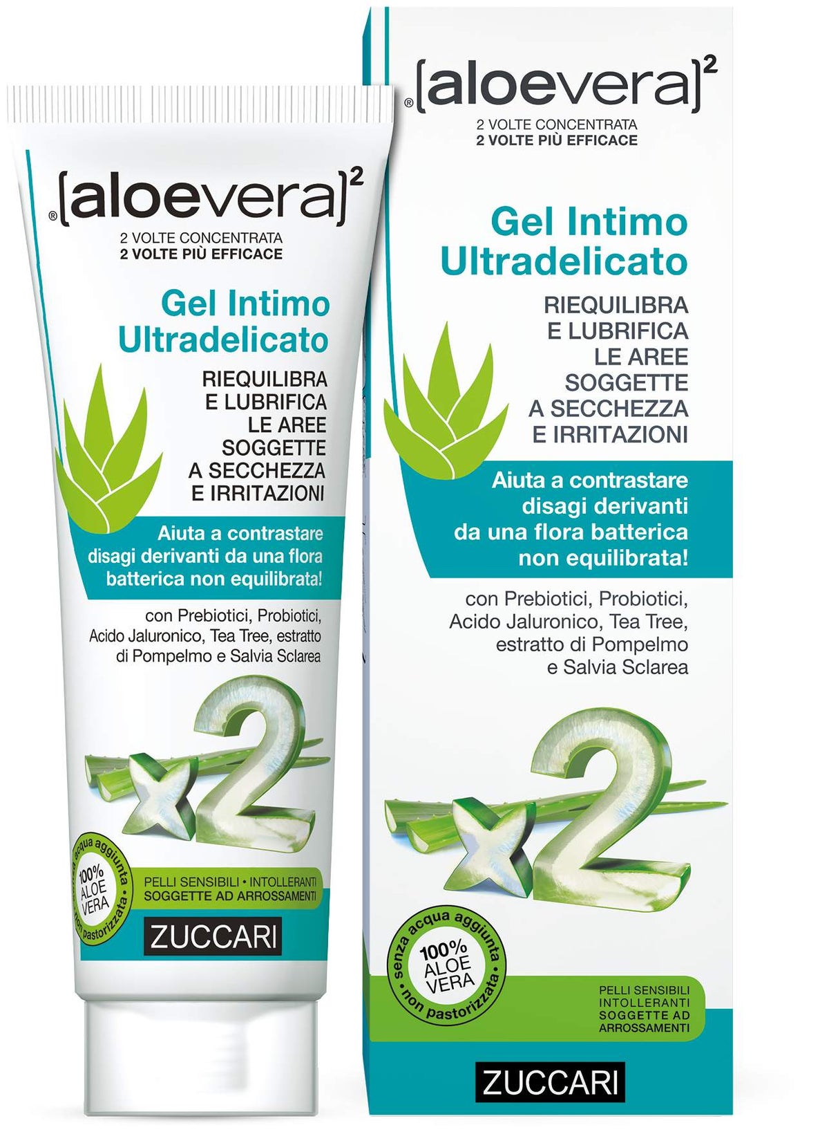 Aloevera Gel Intim Sanft Feuchtgel Zuccari 80 ml