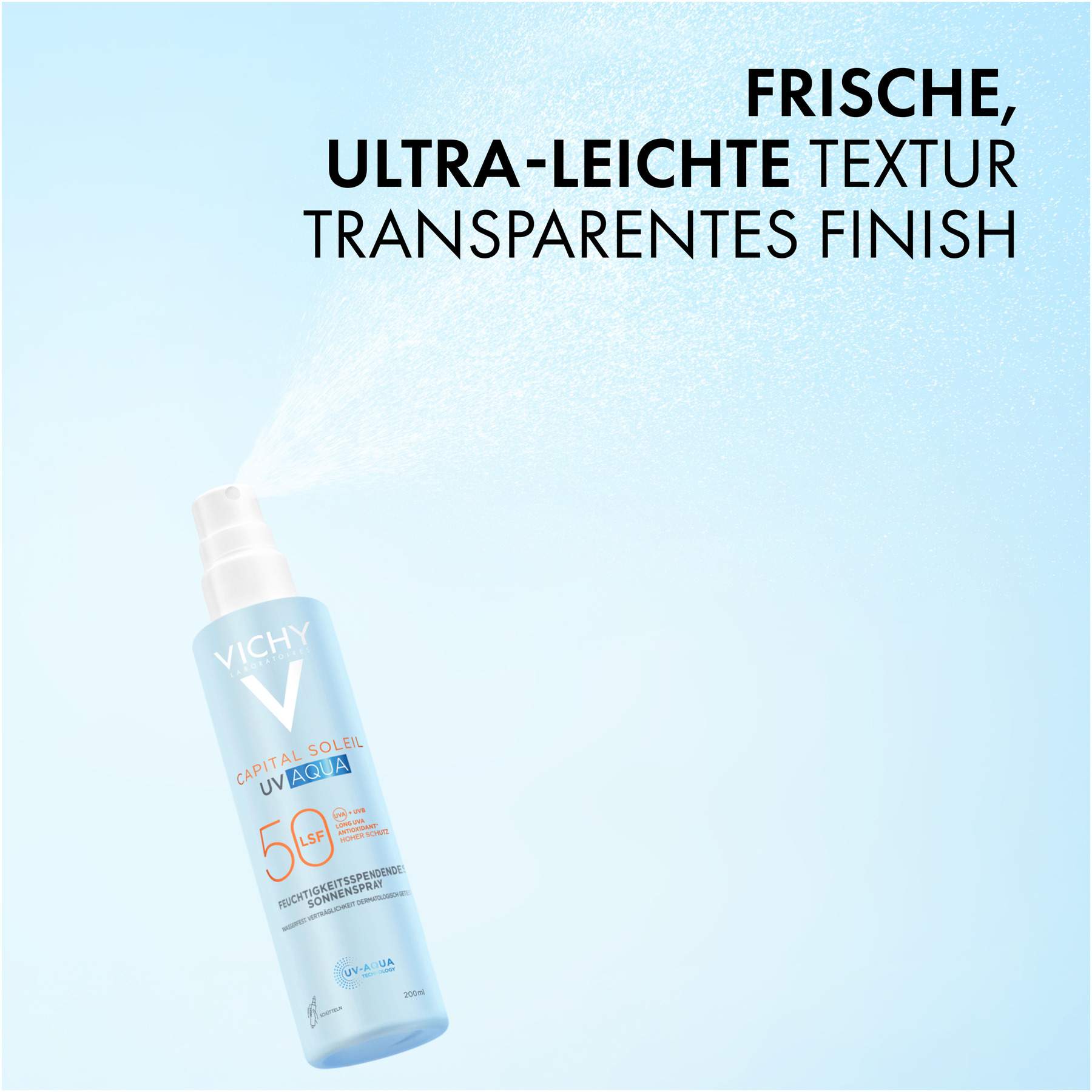 Vichy Capital Soleil UV-Aqua Spray LSF 50 200 ml