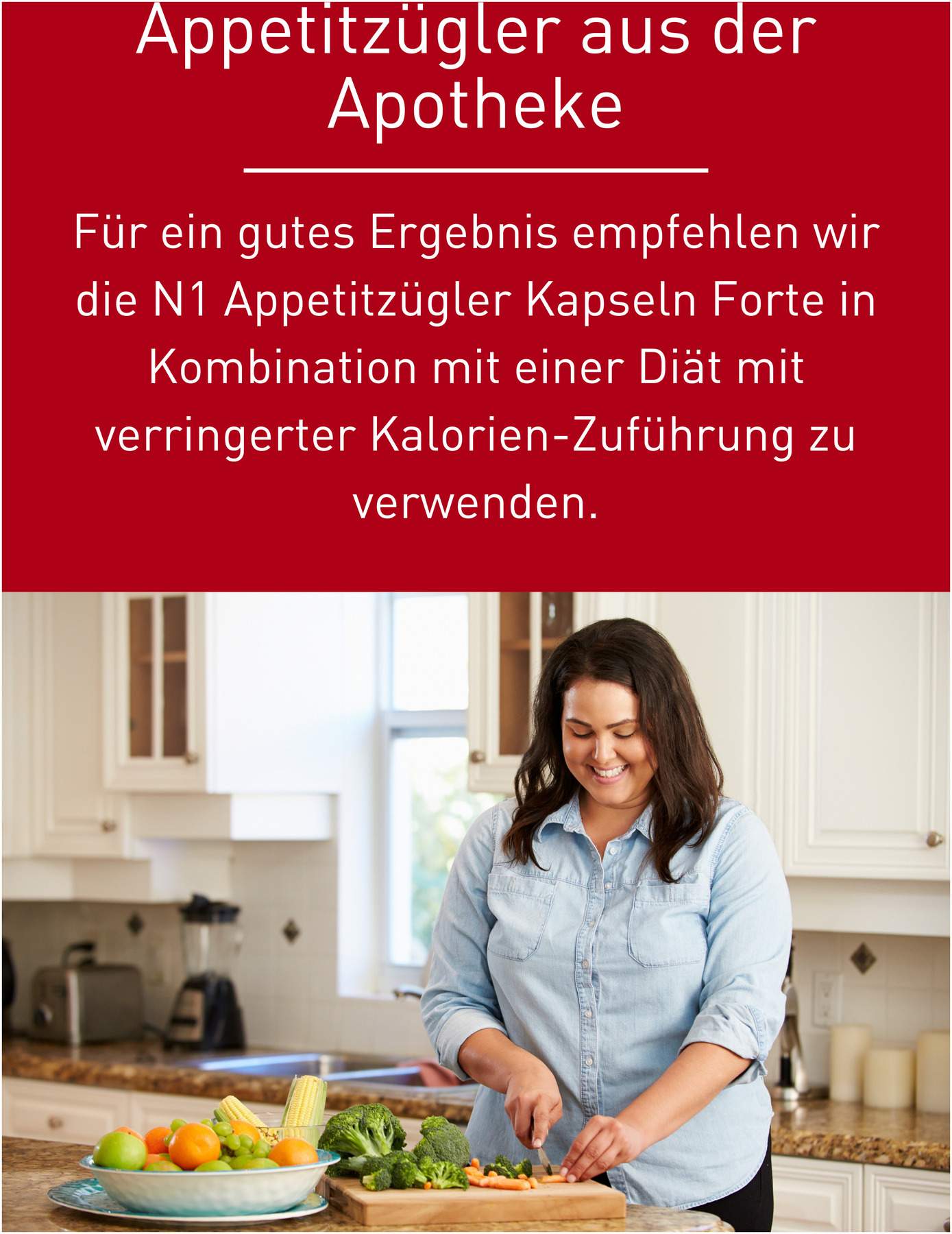 N1 Appetitzügler Kapseln Forte 42 Kapseln