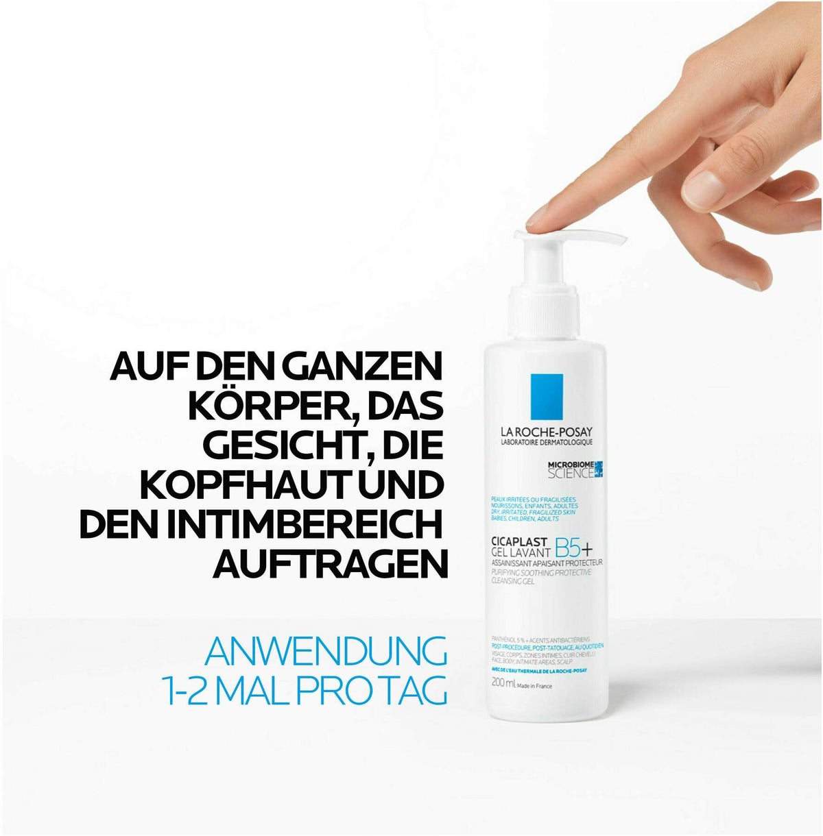 La Roche Posay Cicaplast Lavant B5 Reinigungsgel 200 ml