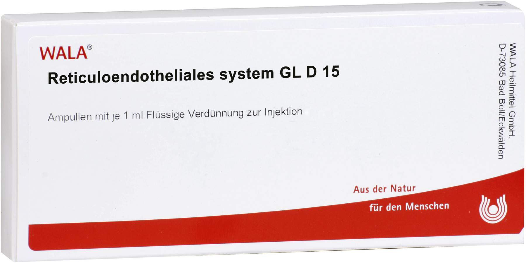 Wala Reticuloendotheliales System Gl D15 10 X 1 ml Ampullen