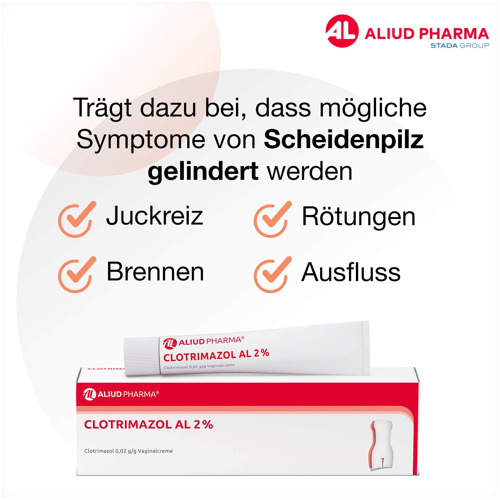 Clotrimazol AL 2% 20 g Vaginalcreme