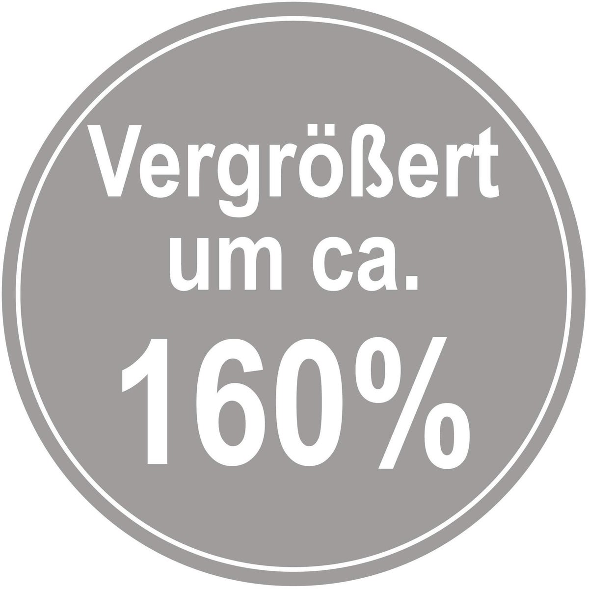 160% Vergrößerungsbrille mit LED-Licht, schwarzinkl. Aufbewahrungsbeutel,