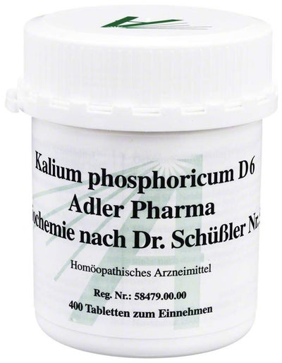 Biochemie Adler 5 Kalium Phosphoricum D 6 400 Tabletten