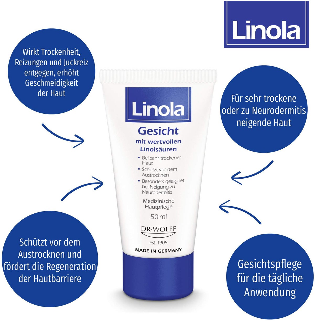 Linola Gesichtscreme 50 ml