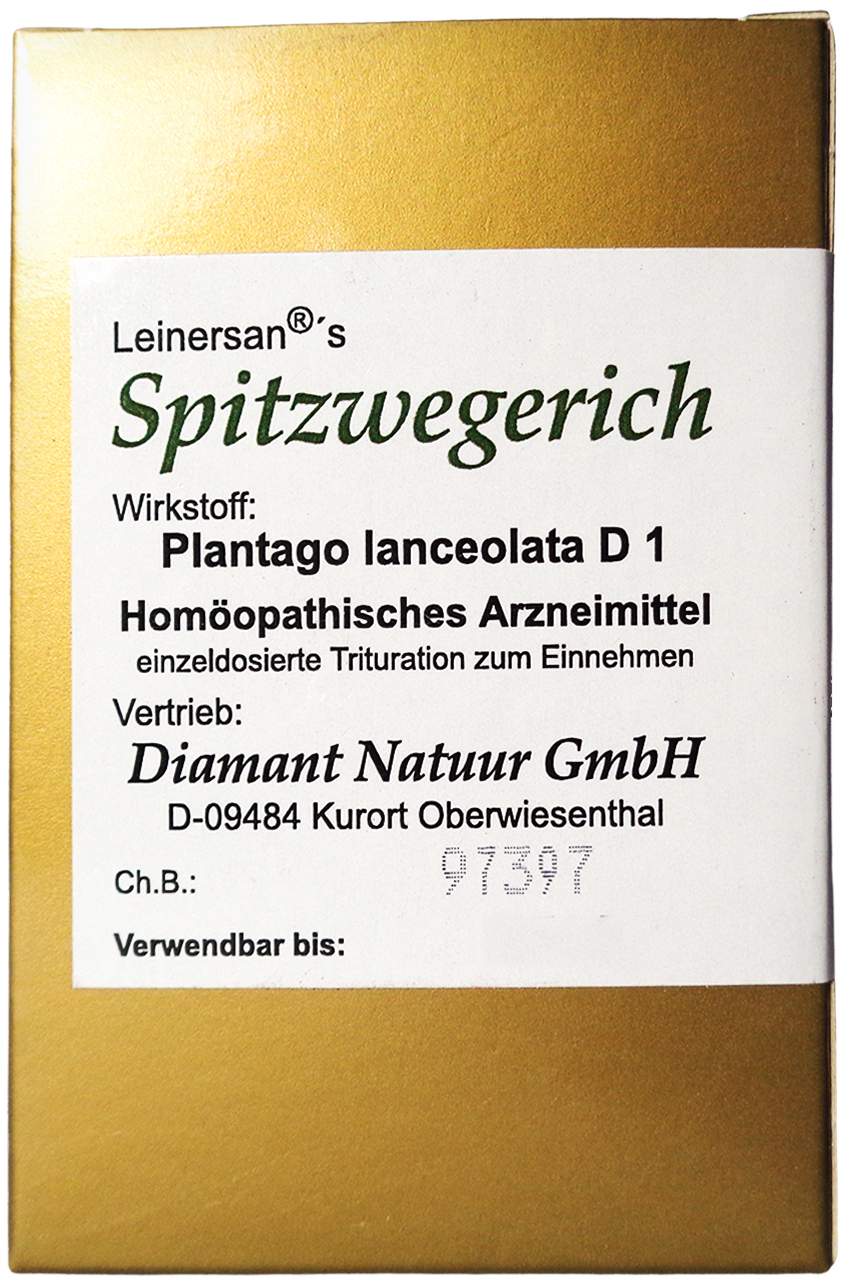 Spitzwegerich 60 Kapseln