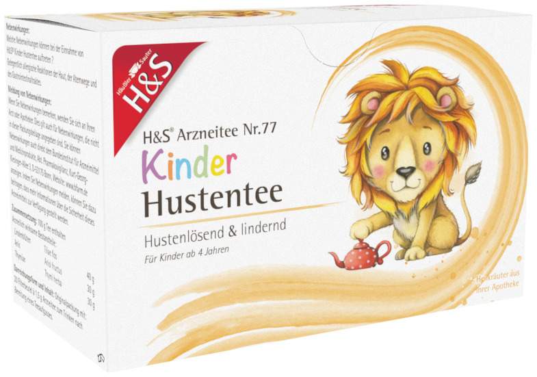 H&S Kinder Hustentee 20 X 1.5 G Filterbeutel
