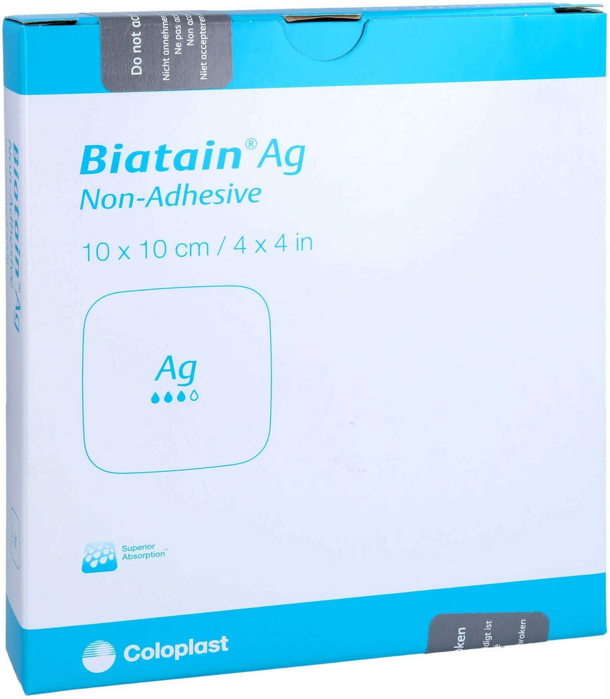 Biatain AG Schaumverband 10x10 cm Nicht