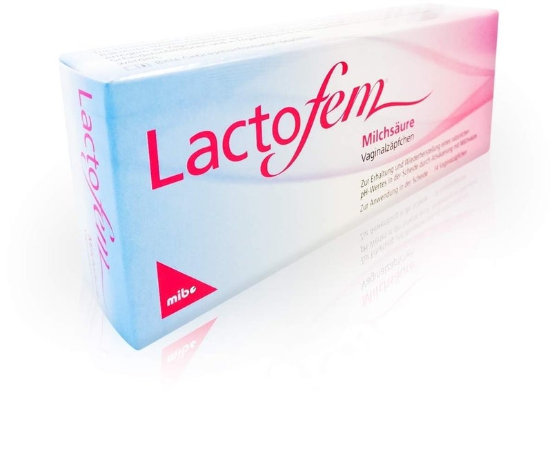 Lactofem Milchsäure 14 Vaginalzäpfchen