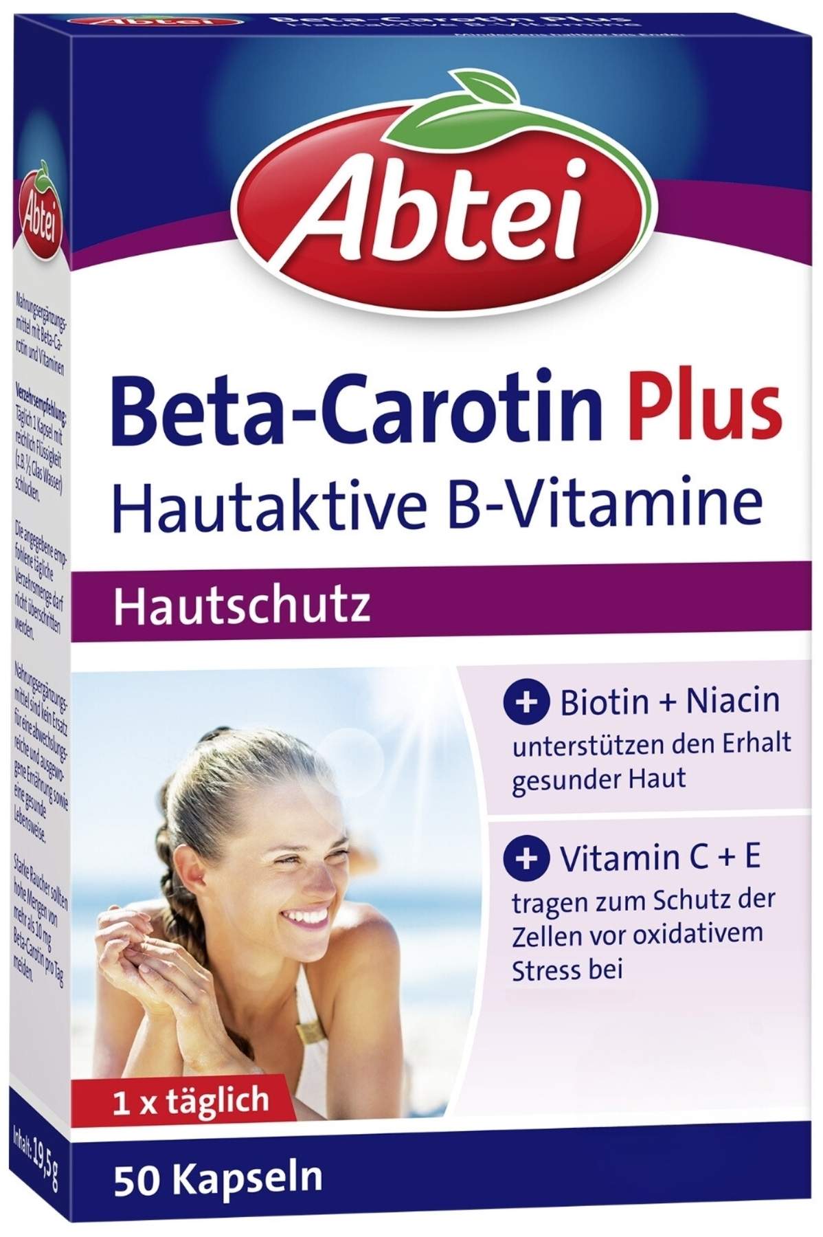 Abtei Beta - Carotin Plus 50 Kapseln