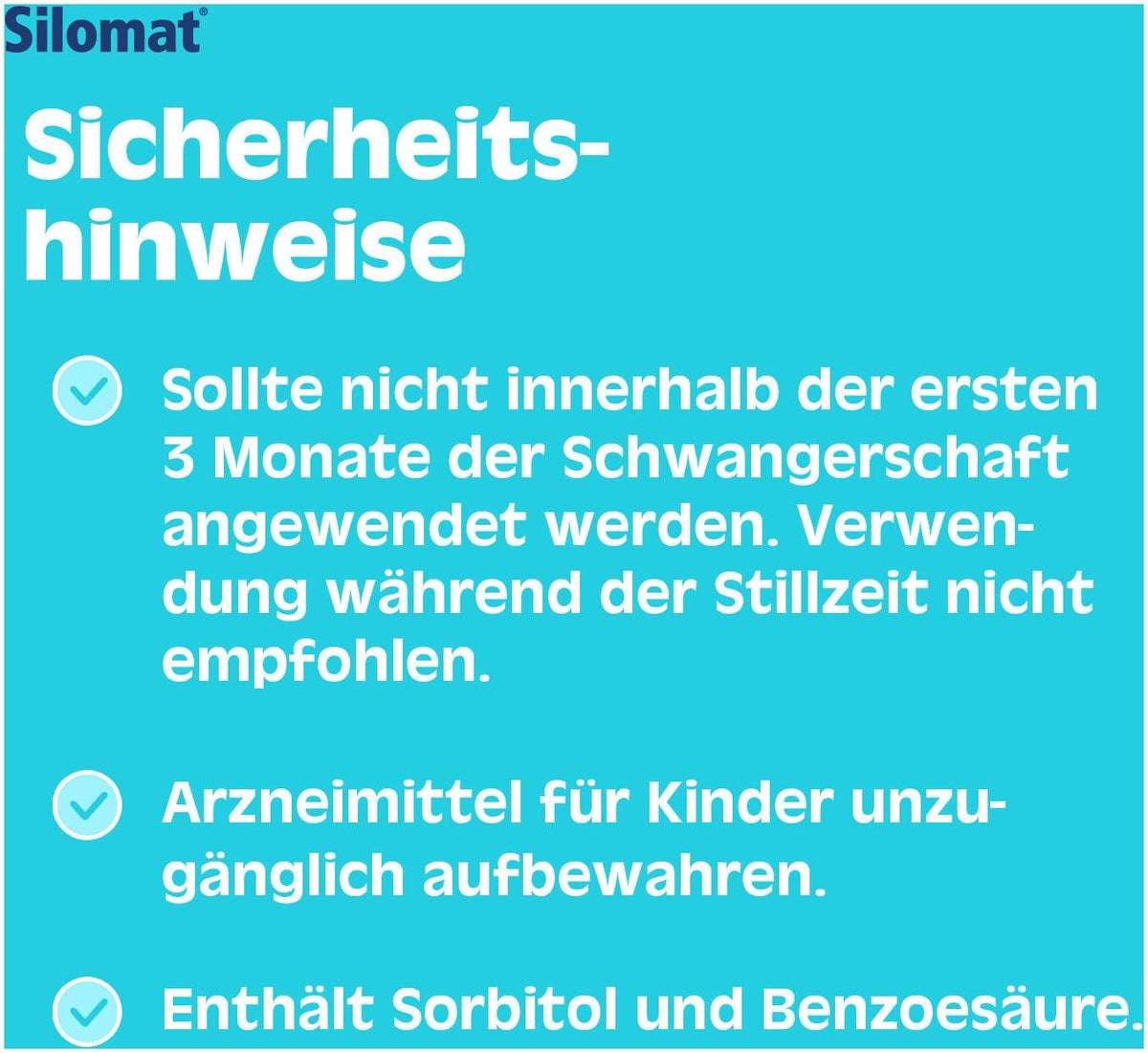 Silomat Hustenlöser Ambroxolhydrochlorid 30mg je 5 ml Sirup 100 ml