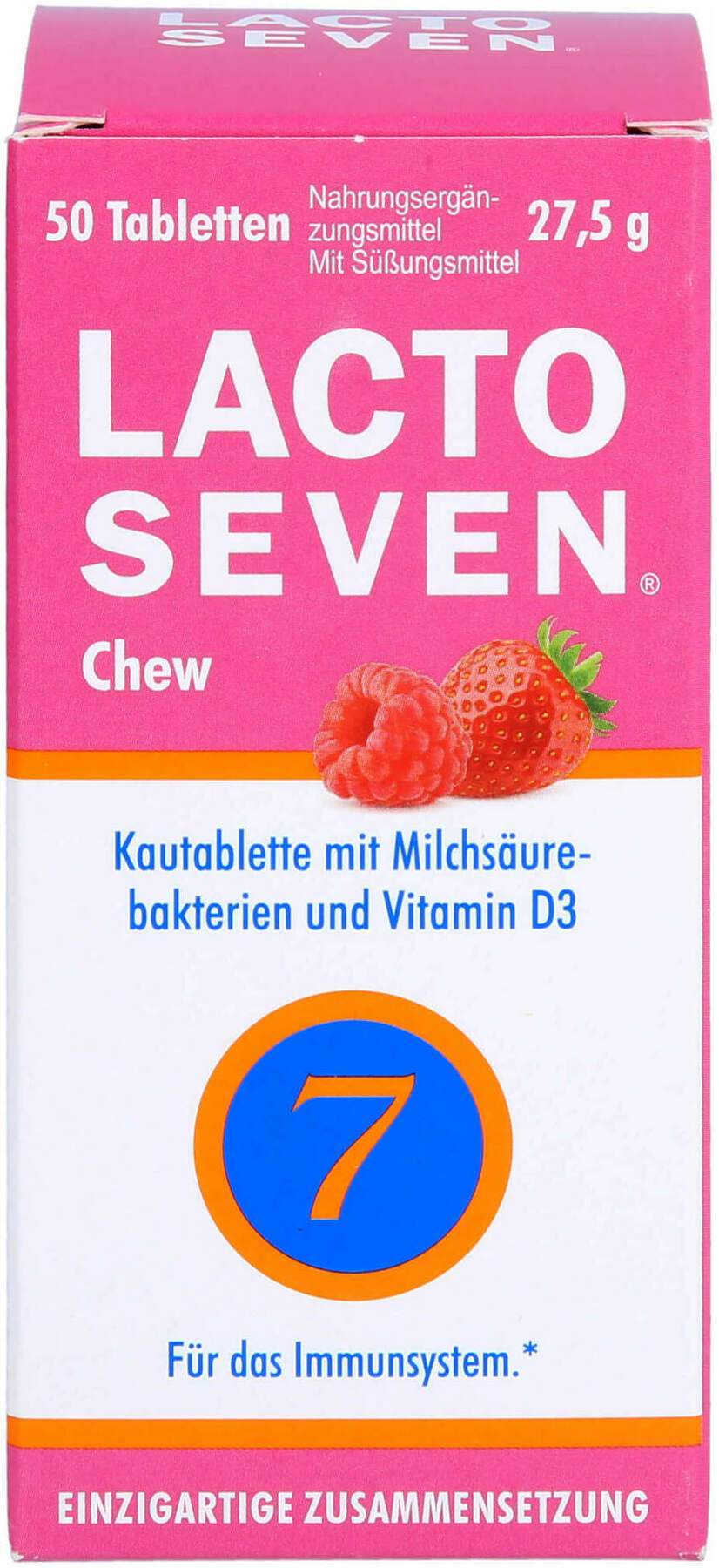 Lacto Seven Chew Kautabletten 50 Stück