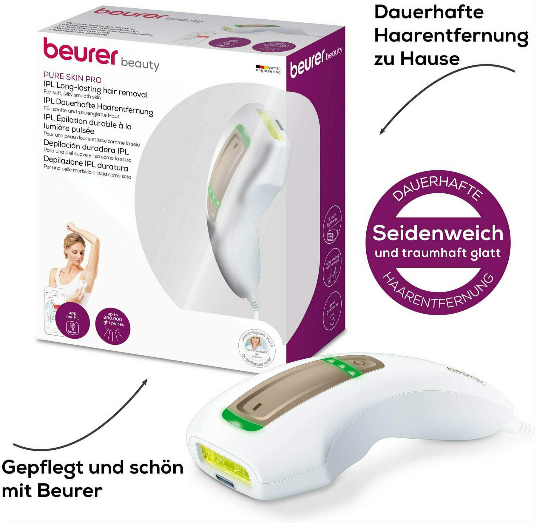 Beurer IPL 5500 Pure Skin Pro Haarentferner