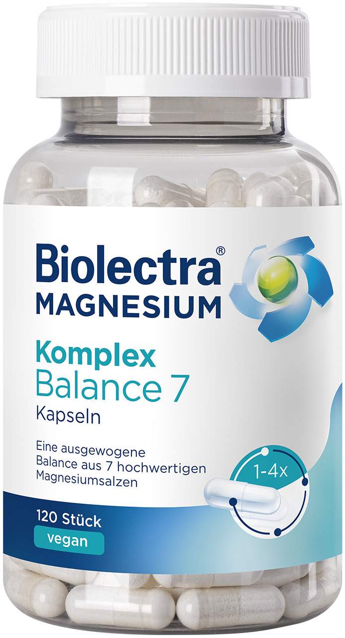 Biolectra Magnesium Komplex Balance 7 120 Kapseln