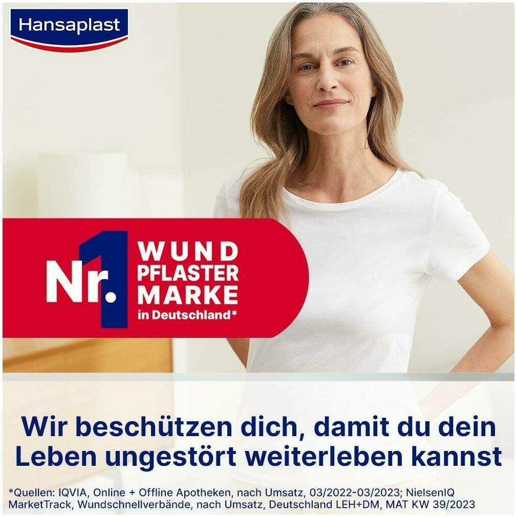 Hansaplast Ultra Sensitive Wundpflaster XL 5 x 7,2 cm
