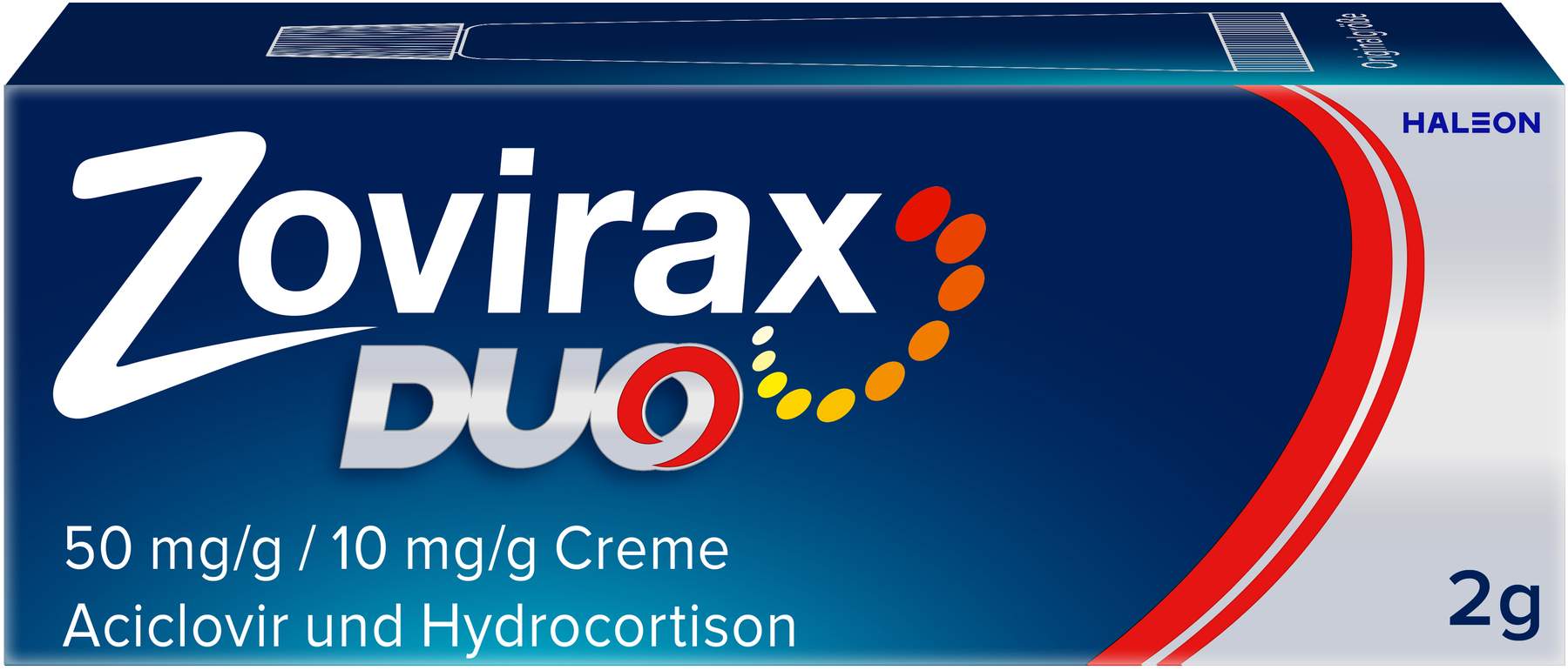 Zovirax Duo 50 mg je g und 10 mg je g 2 g Creme