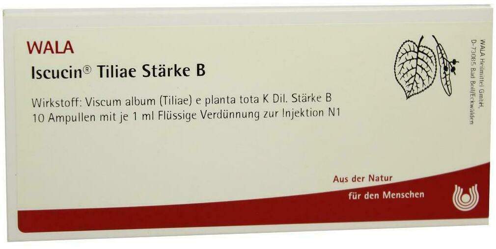 Wala Iscucin Tiliae Stärke B 10 X 1 ml Ampullen