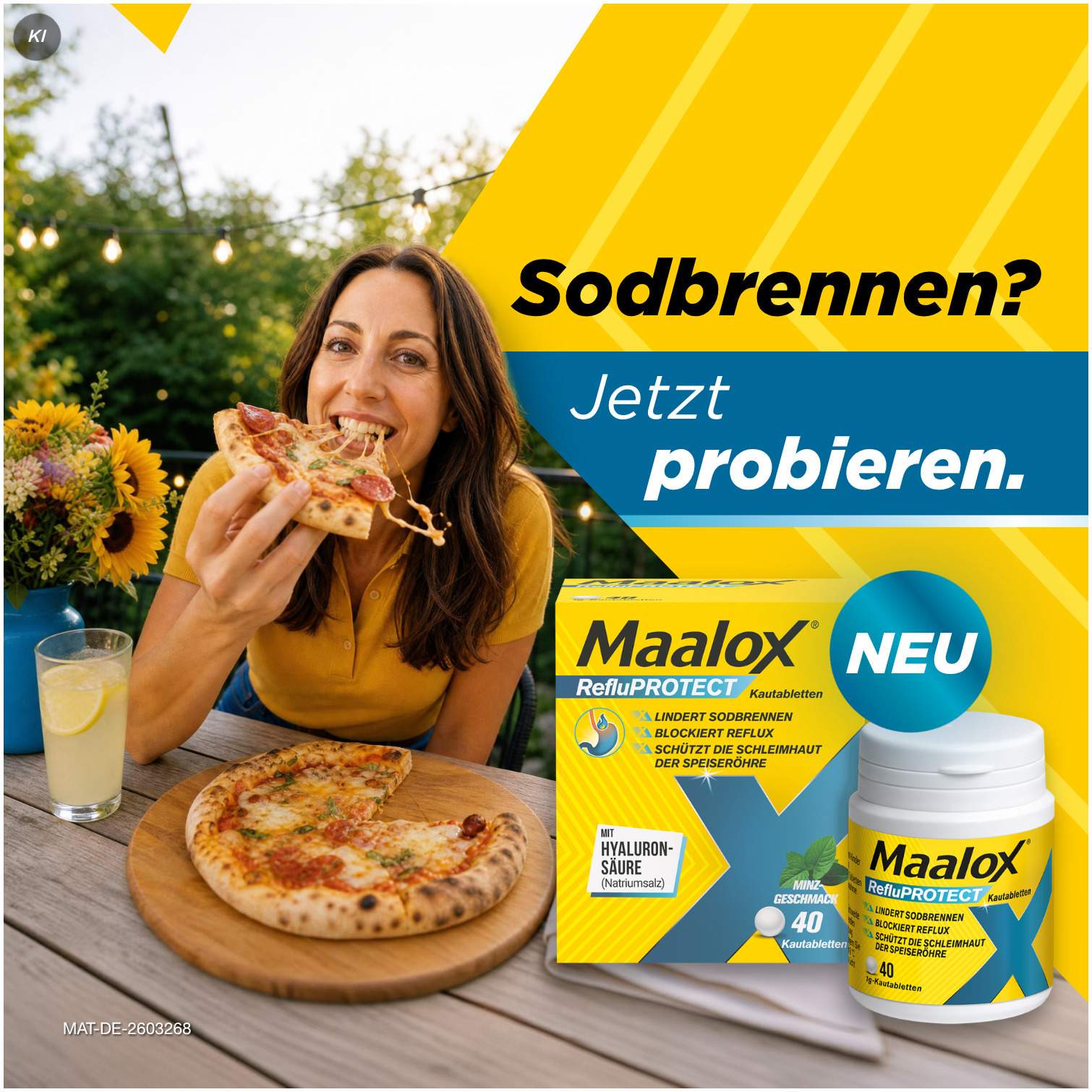 Maalox RefluProtect 40 Kautabletten