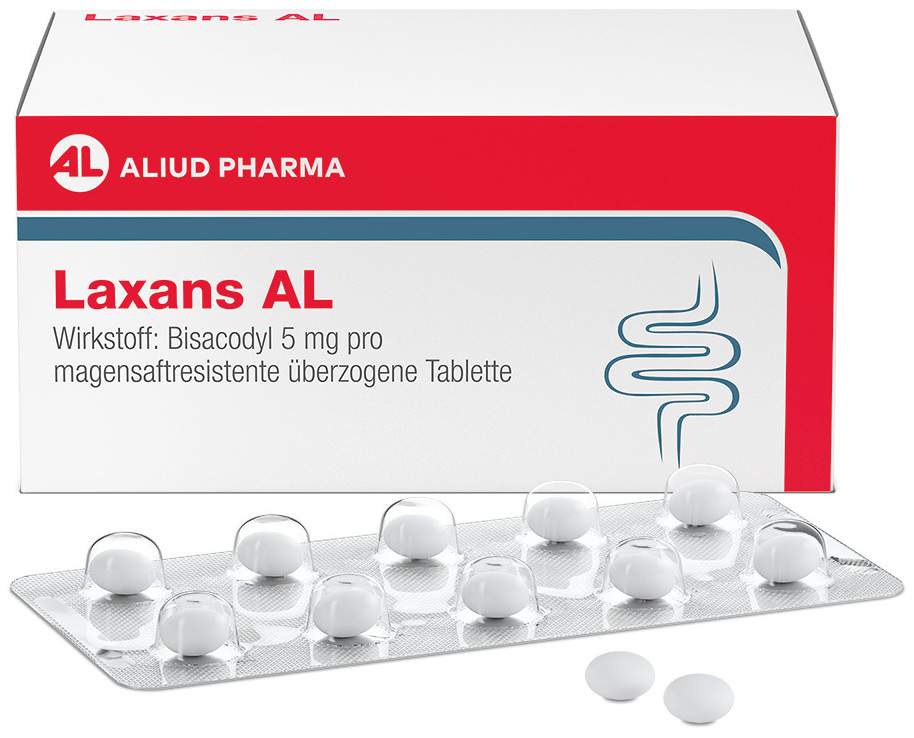 Laxans AL 100 magensaftresistente Tabletten