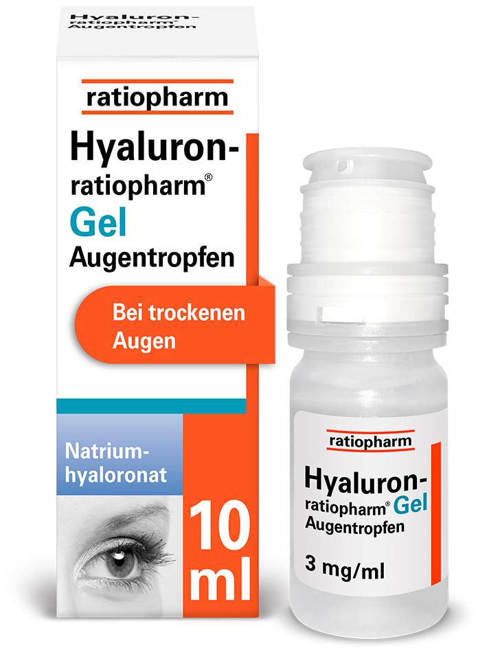 Hyaluron ratiopharm Gel 10 ml Augentropfen