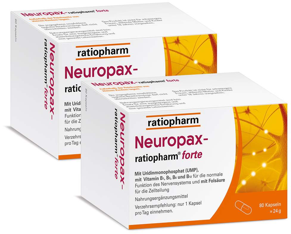 Neuropax-ratiopharm forte 2 x 80 Kapseln