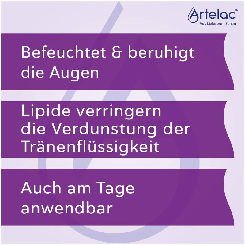Artelac Nighttime Augengel 3 x 10 g