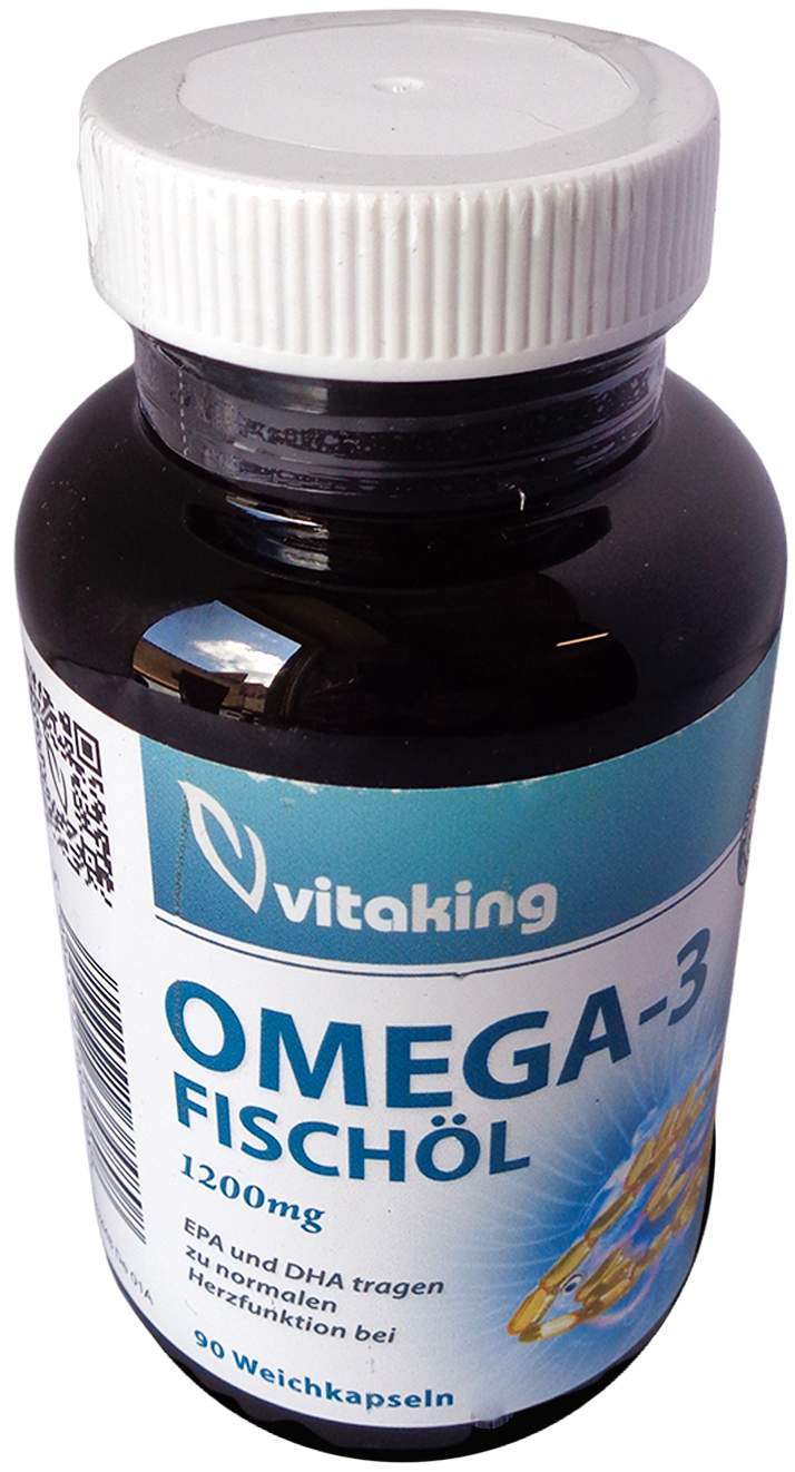 Omega-3 Fischöl 1200 mg Weichkapseln 90 Stück
