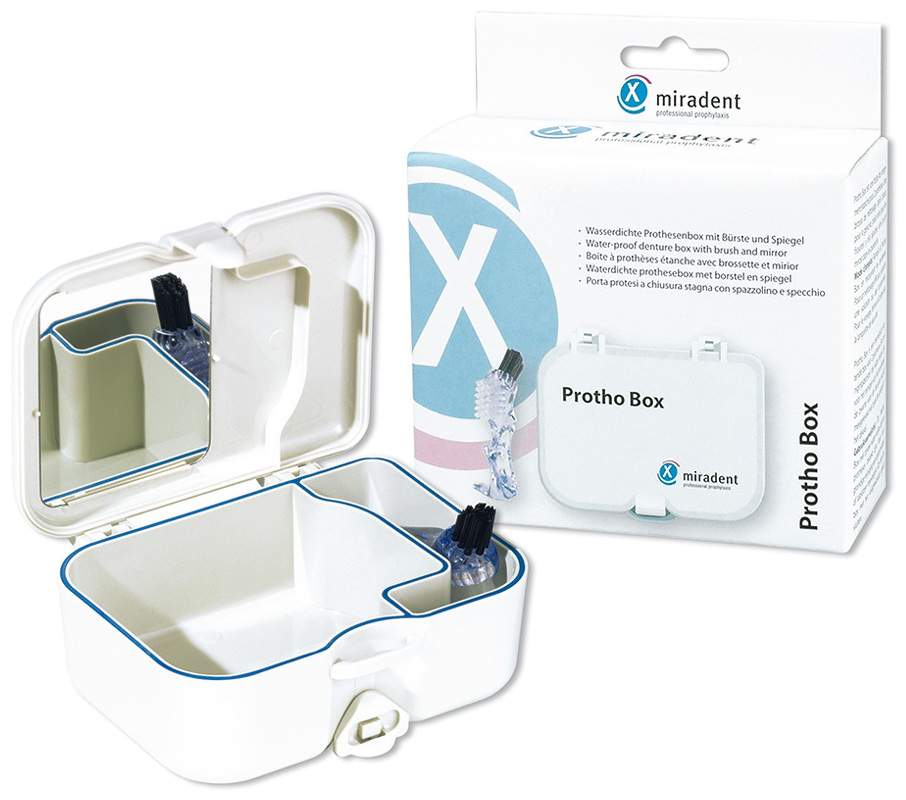 Miradent Prothesen-Aufbewahrungsbox Protho Box