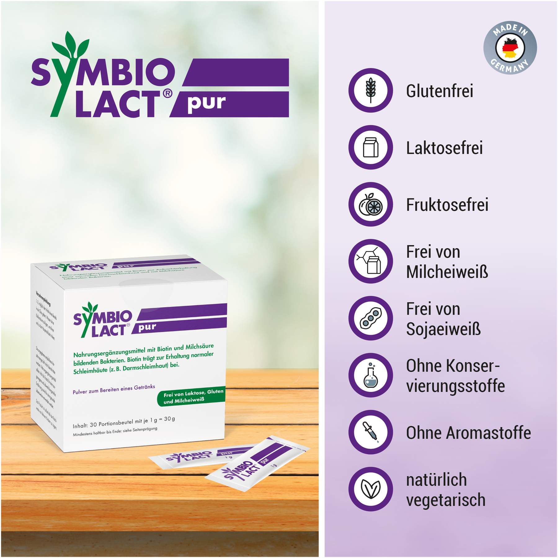 Symbiolact Pur 30 X 1 G Pulver
