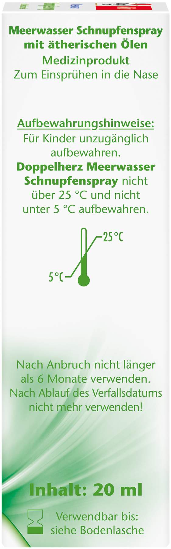 Doppelherz Aktiv Meerwasser Schnupfenspray