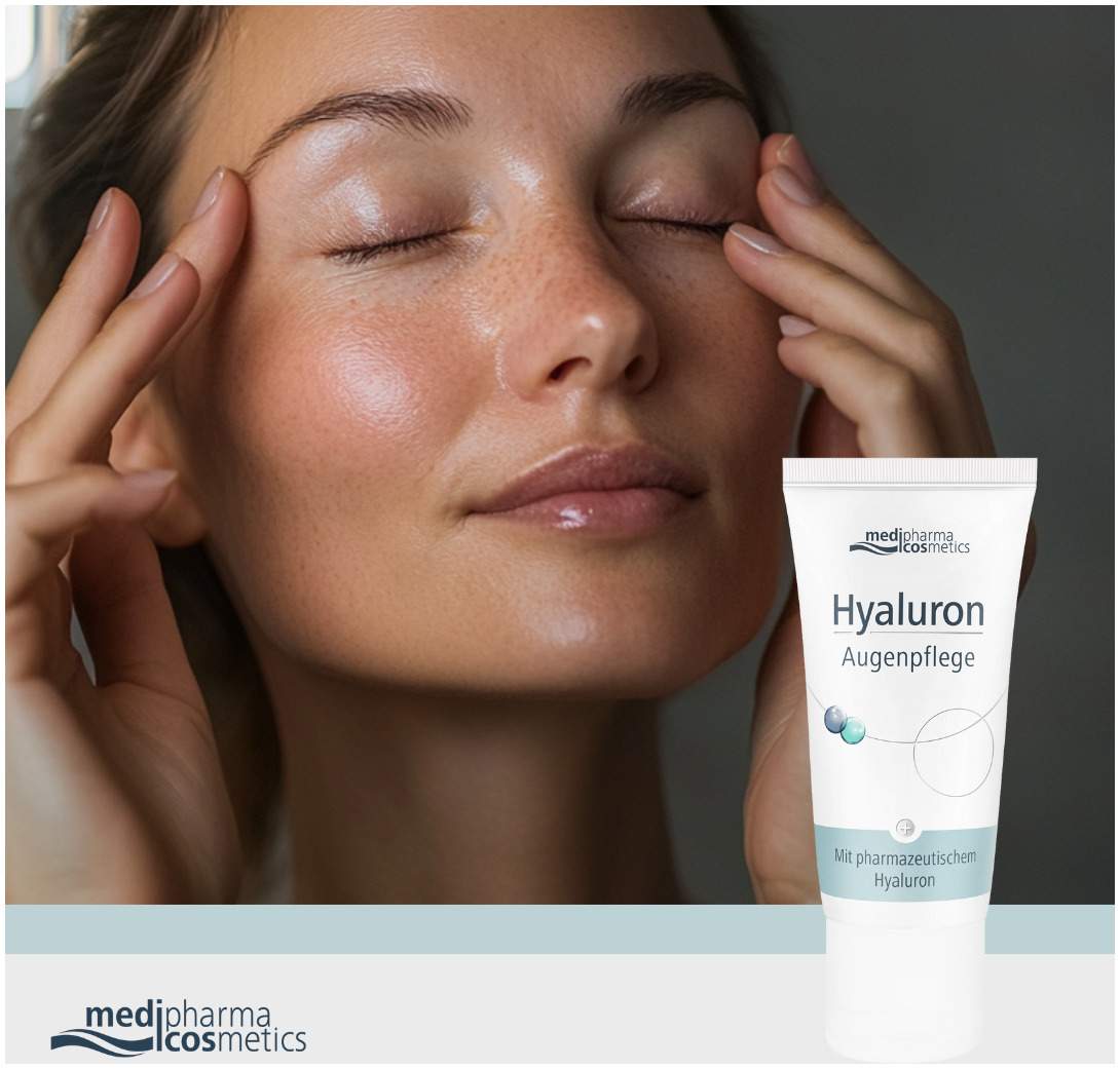 medipharma cosmetics Hyaluron Augenpflege Creme 15 ml Creme