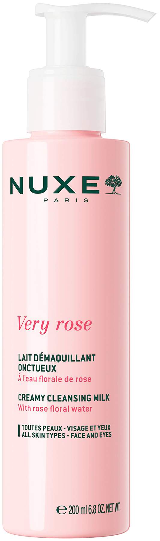 Nuxe Very Rose Reinigungsmilch 200 ml