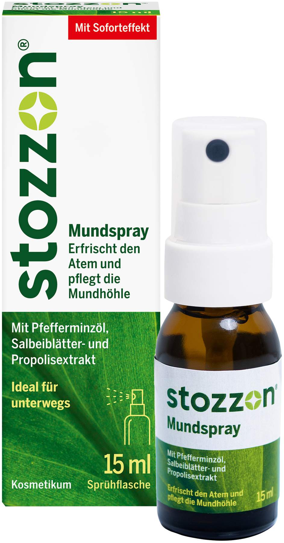 Stozzon Mundspray Pfefferminze 15 ml