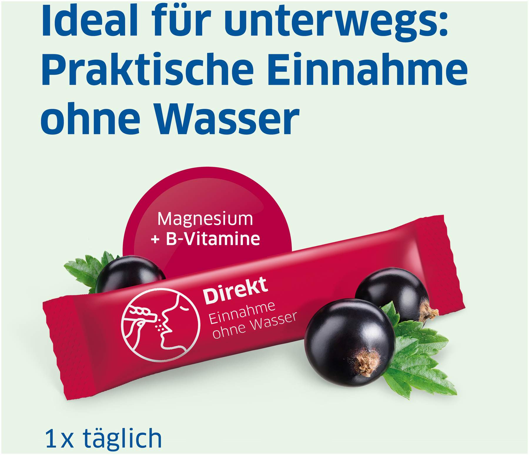 Magnesium Diasporal Pro Muskeln und Nerven direkt Direktgranulat 30 Sticks