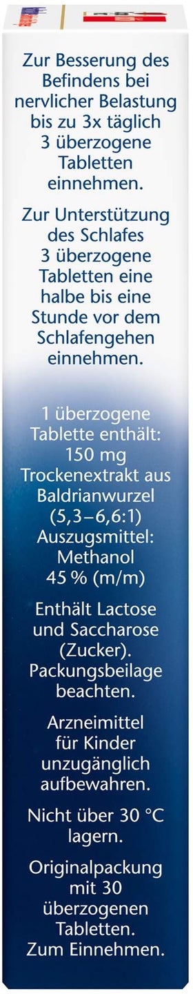 Doppelherz Aktiv Nachtruhe Baldrian - Schlaf - Dragees N 30 Stück