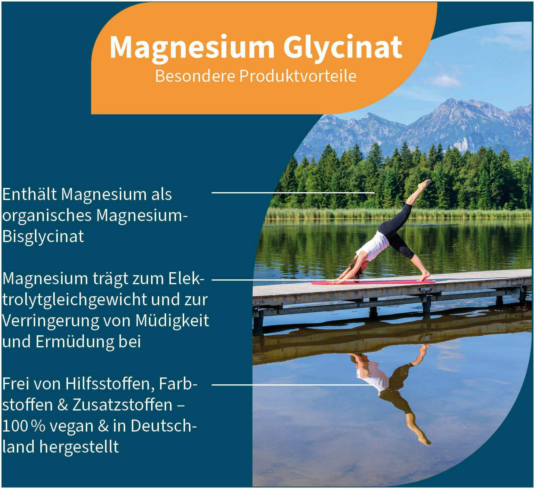 Magnesium Glycinat 120 Kapseln